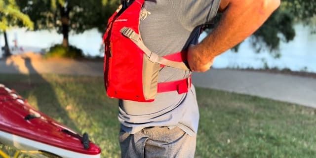 Stohlquist FIT Oversized Adult Life Jacket, US Coast Guard Approved Type III Life Vest, PFD for Men and Women, Easily Adjustable, Lightweight and High Buoyancy. Plus Size (48-60" Chest)