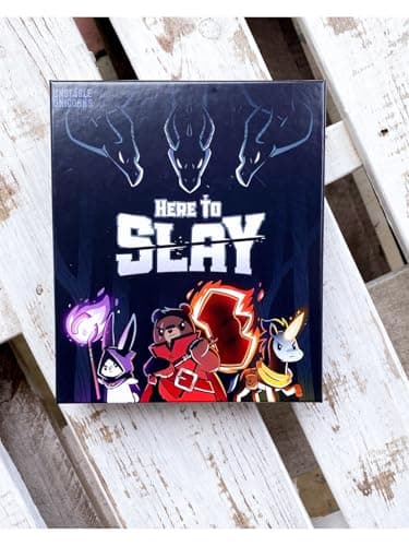 Unstable Games Here to Slay Card Game - Fantasy Adventure Strategy Game for 2-6 Players, Ages 10 and Up - Family Game Night Card Game from the Creators of Unstable Unicorns