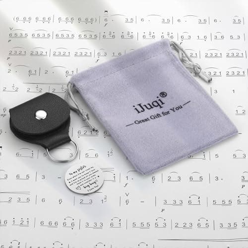 iJuqi Pocket Hug Token Keychain Keepsake Long Distance relationship inspirational Sobriety Gifts for Women Men Double Sided