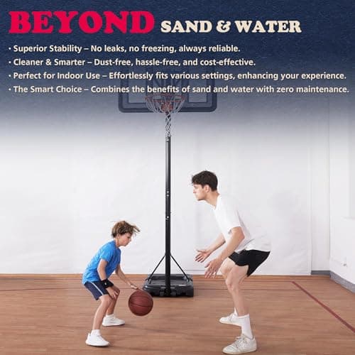 AceGold Sand & Sand Bag Alternative Polymer | Base Weighted Gel Replaces 625 lbs. Sandbags to Anchor Portable Basketball Hoops, Umbrellas, Pool Hoops & Items with a Base from Falling | 25oz