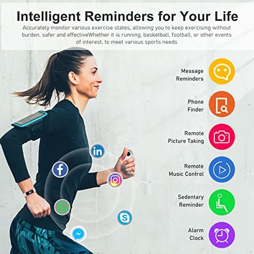 Zeacool Fitness Tracker with 24/7 Heart Rate, Blood Oxygen Blood Pressure Sleep Monitor, Activity Trackers 5 ATM Waterproof,Step Calorie Counter Pedometer Health Smart Watch for Women Men Beige