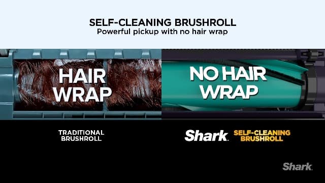 Shark POWERDETECT Upright Vacuum Cleaner with HEPA Filter, Heavy Duty Vacuum with Powerful Suction for Pet Hair Pickup, DuoClean Technology, Powered Lift-Away, Ideal for Carpets & Hardfloors, AZ4002