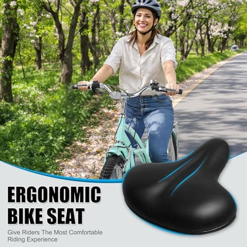 Women Bike, 26 Inch Beach Cruiser Bike, 7 Speed Commuter Bicycle with Ergonomic Upright Frame, Full Front & Rear Fenders (Green/Black/Red)