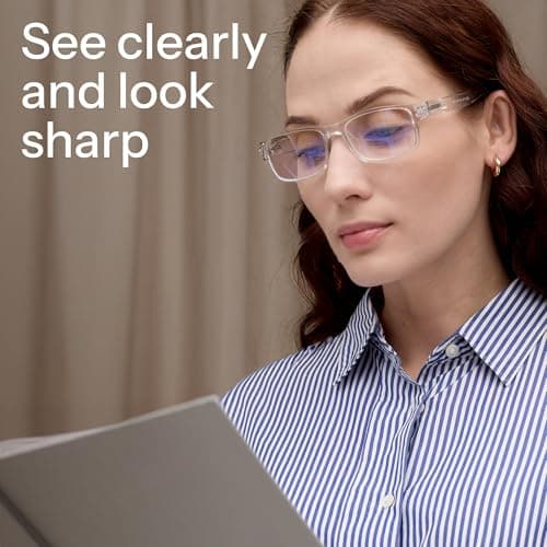 Gaoye 2.0 Professional Reading Glasses for Women for All Day - Computer Readers with Blue Light Protection - Value Pack