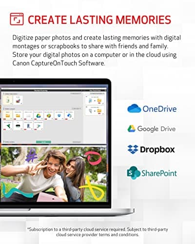 Canon imageFORMULA RS40 - Photo and Document Scanner, Auto Document Feeder, Windows and Mac, Scans Old and New Photos in Varying Sizes, USB Interface