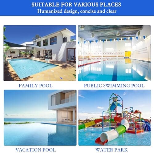 Zhengjiake Pool Vacuum Head with Wheels,14" Heavy Duty Head, Pool Cleaner Vac Head, Flexible Swimming Pool Vacuum Head with Swivel