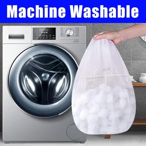 3.1 lbs Pool Filter Balls for Sand Filter, Eco-Friendly Reusable Pool Fiber Filter Balls Replace Pool Filter Sand, Pool Filter Media Balls for Swimming Pool (Equals 100 lbs Pool Filter Sand)