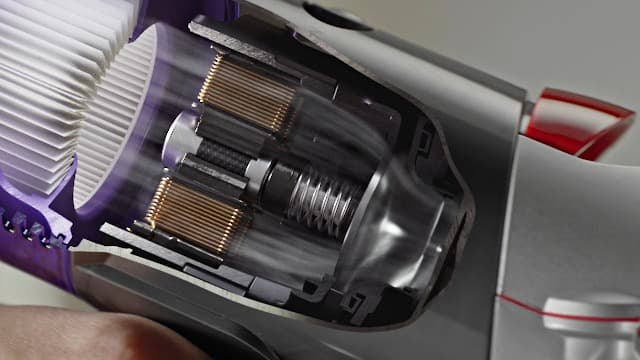 Dyson Car+Boat Handheld Vacuum, Cordless and Lightweight, Cleans Hard Surfaces and Upholstery, 115AW, 2 Power Modes, Up to 50 Minutes²
