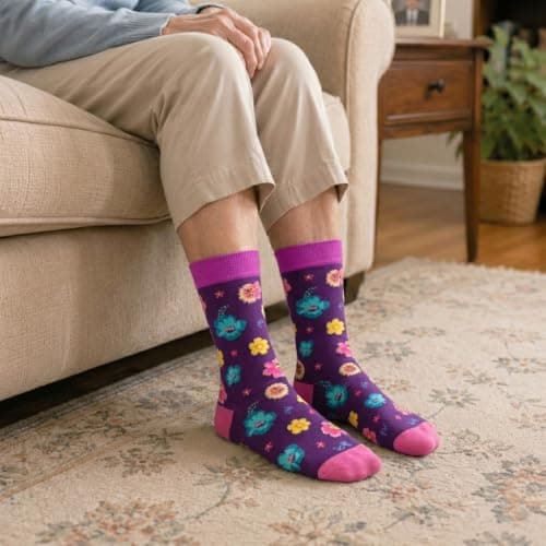 Funny Gifts For Anniversary - Novelty Socks For Husband, Grandpa, Grandma, Sister, Couple - Stocking Stuffers B0H374P13T