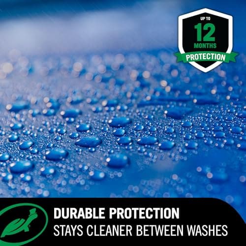 Turtle Wax Hybrid Solutions Ceramic Spray Coating, High Shine Car Wax, Offers Durable Paint Protection, Extreme Water Beading Action, Safe for Glass, Wheels, Trim and More, 16 oz (Pack of 1)