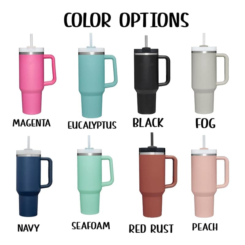Optometrist Personalized 40oz Tumbler with Handle and Straw Gift for Future Eye Doc Optometry Appreciation Week Birthday Gift for Him Insulated Travel Mug