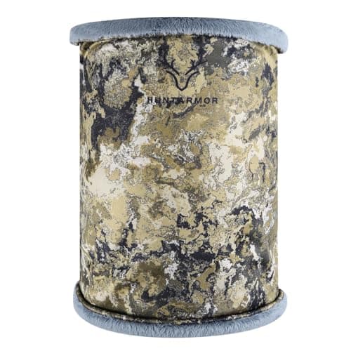 HUNTARMOR Stealth Hunter Neck Gaiter: Breathable Neck Hunting Gaiters, Men's Camo Stormproof Neck Gator, Comfortable Snow Cold Weather Neckwarmer
