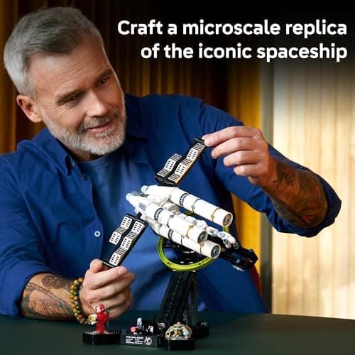 Building Sets for Adults, Ages 18+, Collectible Model for Display, Bedroom & Home Office Decor, 830 Pieces, Gift for Adults LEGO Icons Project Hail Mary 11389 B0FMYY67LH