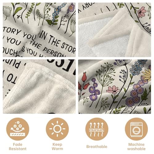40 Year Old Birthday Gifts for Women, Friend, Sister, Mom, 1986 Bday Gift, Turning 40 Throw Blankets 50'' x 60'' Afterprints 40th Birthday Gifts Women, Chapter 40 Blanket Gift for Her B0F9W9BDSL