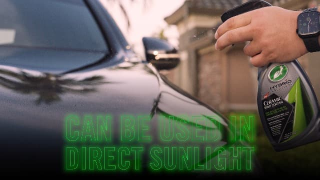 Turtle Wax Hybrid Solutions Ceramic Spray Coating, High Shine Car Wax, Offers Durable Paint Protection, Extreme Water Beading Action, Safe for Glass, Wheels, Trim and More, 16 oz (Pack of 1)