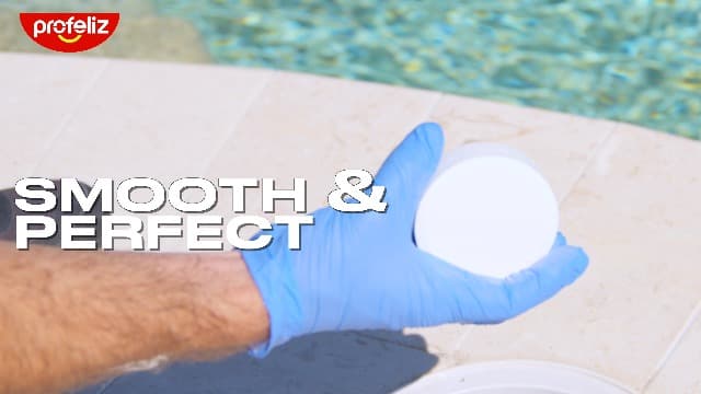 PROFELIZ 2-Pack Chlorine Tablets 3 Inch for Swimming Pools, Kills Bacteria and Stops Algae, Slow Dissolving,Exclusive Protective Packaging,Pool Chlorine Tablets,2X 40 lbs Bucket,Total of 80lbs