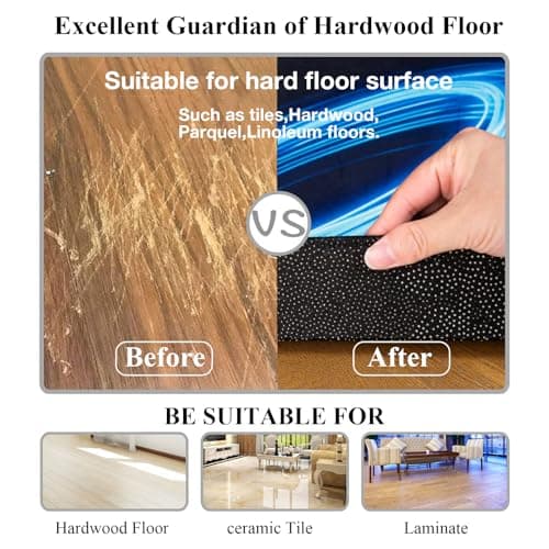 Office Chair Mats Hard-Floor Chair Mats Office Gaming Chair Mat with Blue Lightning Design (Blue)
