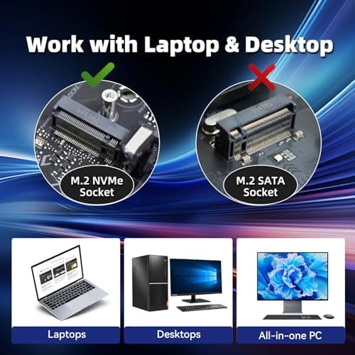 KingSpec SSD 256GB, M.2 NVMe Gen3x4 SSD 2280 - Up to 2400MB/s, Internal Solid State Drive with 3D NAND Flash, Compatible with Desktop and Laptop