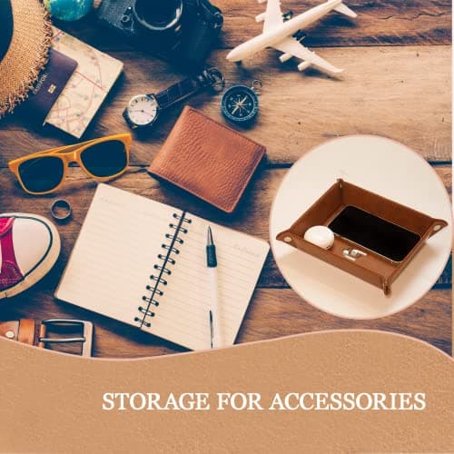 Best Husband Ever Gifts for Husband from Wife PU Leather Valet Tray & Keychain, Unique Gifts for Him Husband Who Has Everything at Birthday Valentines Day Christmas Anniversary B0B6TCG4XR