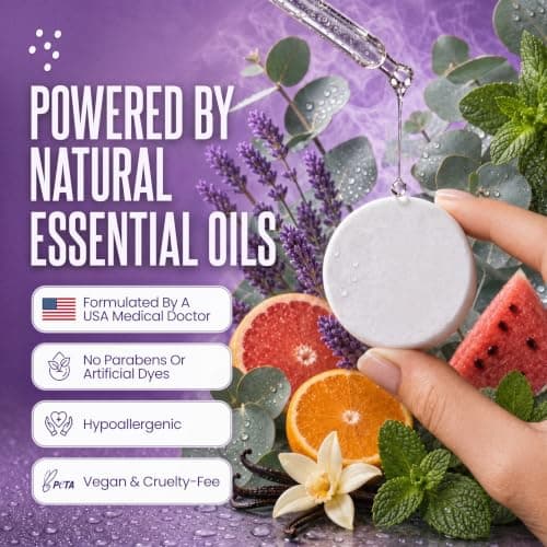Cleverfy Shower Steamers Aromatherapy for Women and Men – Self-Care Shower Bombs for Stress Relief and Relaxation – 6 Tablets