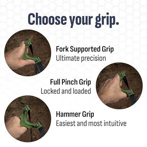 SimpleShot Scout XT Slingshot with Target, Clay Ammo and Bands for Professional Hunting and Powerful Target Shooting Sling Shot