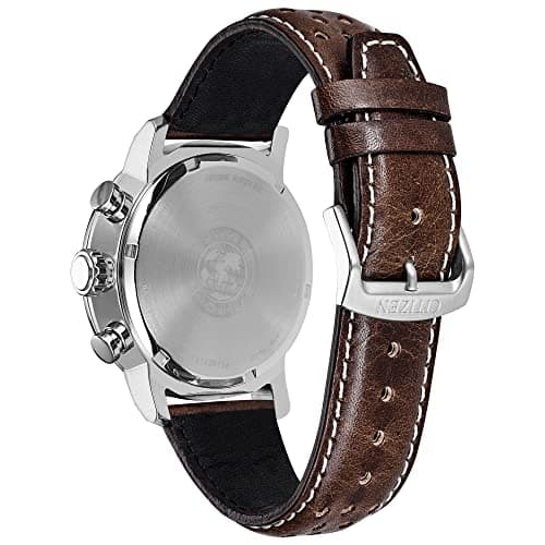 Citizen Men's Eco-Drive Weekender Brycen Chronograph Watch Stainless Steel Case