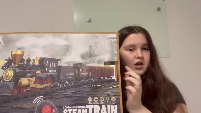 Train Set for Kids - Electric Remote Control Train Track Around Christmas Tree, Steam Locomotive Engine Train Railway Kits w/Smoke, Light & Sounds, Christmas Toys Gifts for 3 4 5 6 7 8 Year Old Kids