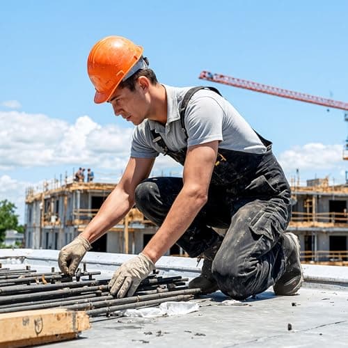 NORTIV 8 Waterproof Steel Toe Boots for Men Slip Resistant Safety Industrial Boots Paladin-Steel