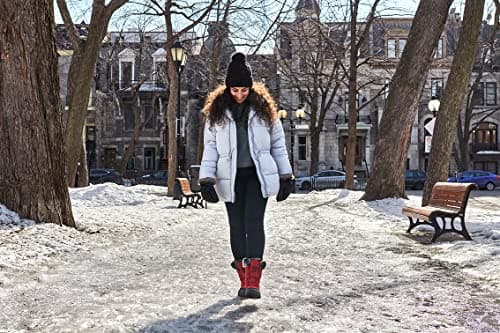 Kamik Momentum 3 Snow Boots for Women - Waterproof Boots - Insulated Winter Shoes for Women - Deep-Lug Traction Winter Shoes - -40°F Temperature Rating - Bungee Lacing System