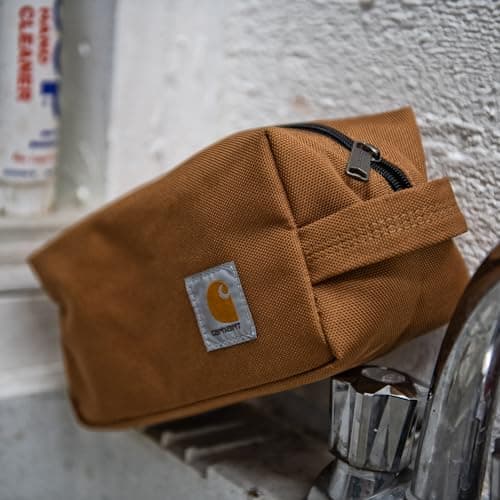 Carhartt Durable Travel Kit, Organize Essentials W/the Water Resistance Free Toiletry Bag