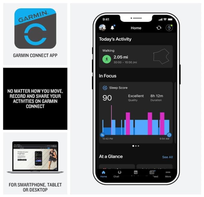 Garmin Tactix 8, 51mm Solar, Elite, Titanium Bezel, Sapphire Lens, Premium Tactical GPS Smartwatch, Includes Applied Ballistics Ultralight Elite Solver, 40M Dive Rating w/Wearable4U PowerBank Bundle