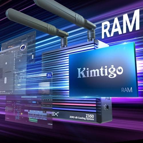 MINIX Fanless Mini PC Windows 11 Pro, Intel i3-N350, NEO Z350-0dB 16GB DDR4 512GB M.2 PCIe Gen3 x 4 SSD Micro Desktop Computer, 4K Dual Display/2.5G LAN, for Business Home Office Multi-Tasking