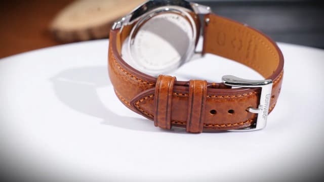 Gomvadr Italian Leather Watch Band Tuscany Natural Vegetable-Tanned Top Grain Genuine Leather Strap,18mm 19mm 20mm 21mm 22mm XL XXL Quick Release Replacement Watch Bands for Men and Women Thick and Soft