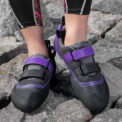 SoleEase Rock Climbing Shoes for Men & Women Bouldering Shoes for Indoor & Outdoor Climbing