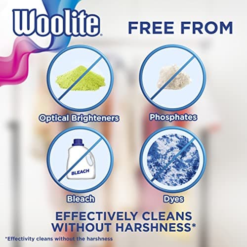 Woolite Damage Defense Laundry Detergent, 33 Loads, 50 Fl Oz, Regular & HE Washers, Packaging May Vary