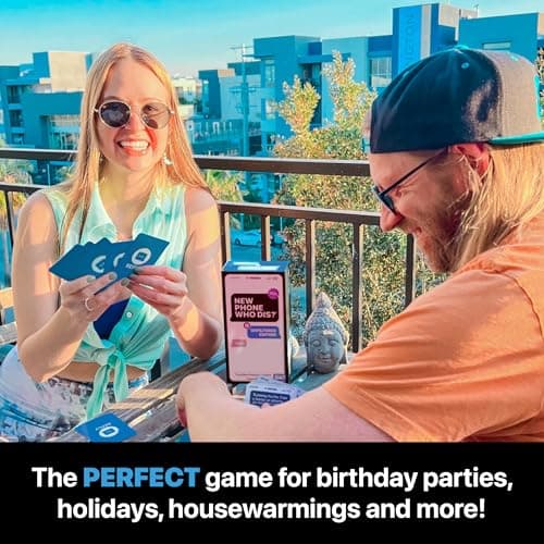 New Phone, Who Dis? by Relatable – Offline Text Message Party Game - Spicer Edition Party Game, Funny Social Icebreaker for Groups, and Summer Fun for Game Night, Includes 50 Inbox & 250 Reply Cards