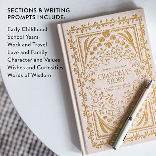 Grandma's Story: A Memory and Keepsake Journal for My Family (Heirloom Story Books and Guided Journals)