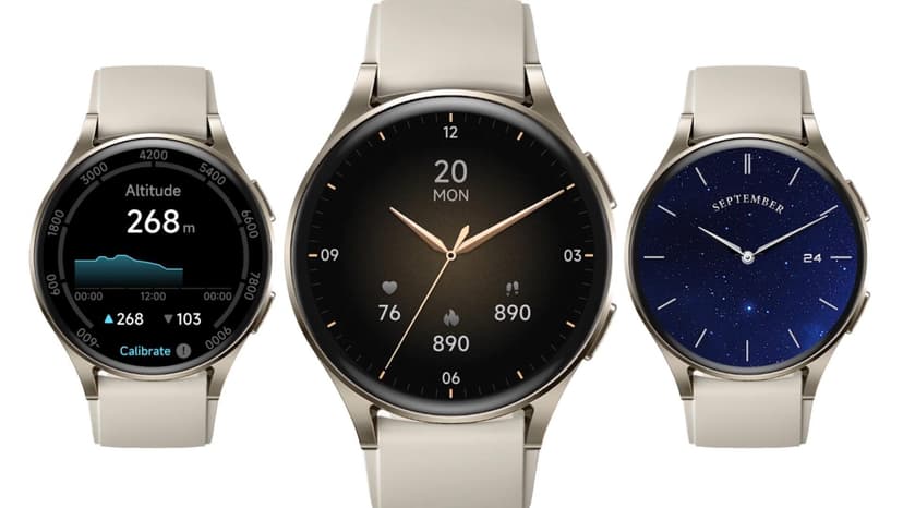 Smart Watch for Women, Built-in Alexa, GPS, HRV, VO2 Max, Blood Oxygen, Sleep & Stress Monitor, BT Calling, Compass, Altimeter, 1.32" AMOLED, Fitness & Women’s Health, Waterproof, iPhone Compatible