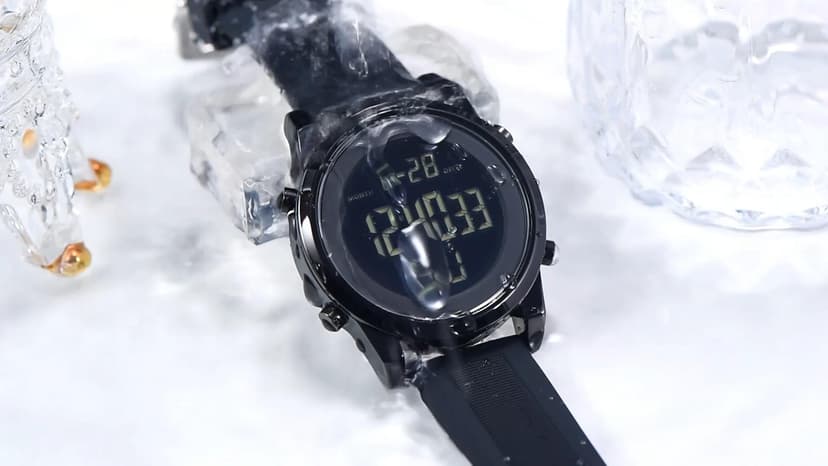 MONDISOLT Military Black Waterproof Sports Wrist Watches for Men Digital Tactical Mens Sport Watches Waterproof Military