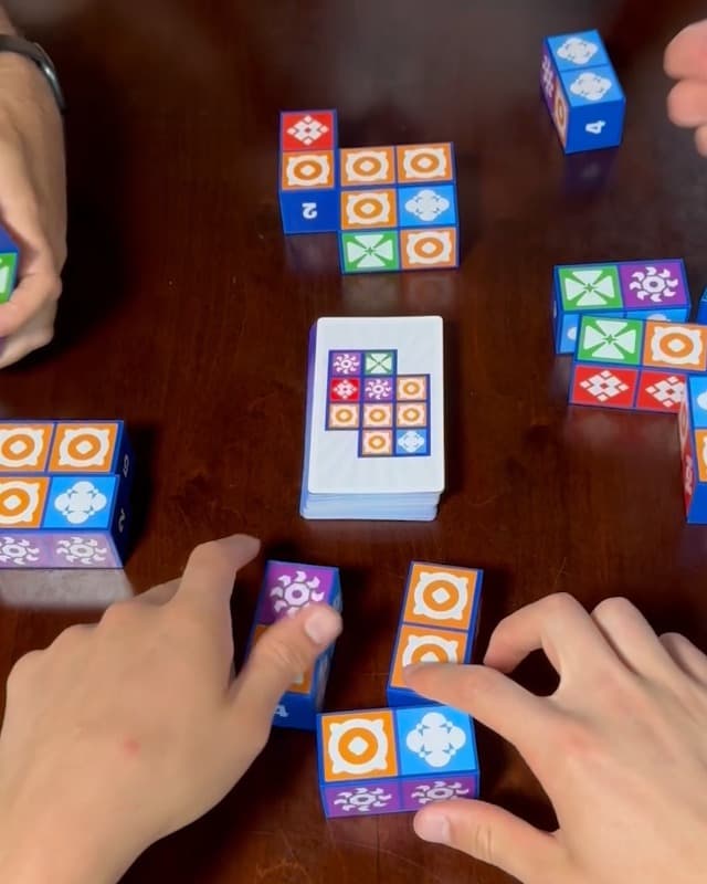 The Uzzle 3.0 Board Game, Family Board Games for Children & Adults, Block Puzzle Games for Ages 4+