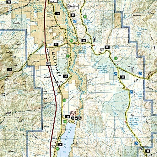 Paiute ATV Trail Map [Fish Lake National Forest, BLM] (National Geographic Trails Illustrated Map, 708)