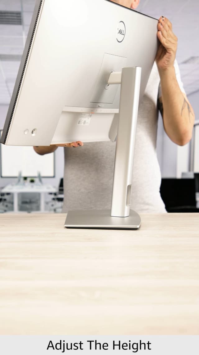 Dell UltraSharp U2724D 27" Class WQHD LED Monitor - 16:9 - Platinum Silver