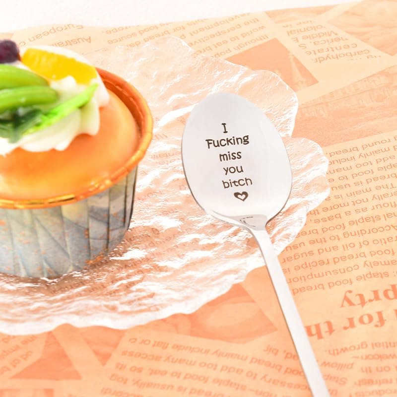 Funny Best Friend Spoon Gifts for Bestie Bff Birthday Graduation Gift for Friends Long Distance Friendship Gifts for Best Friend Moving Going Away Gift for Bff Best Friend I Miss You Gifts for Women
