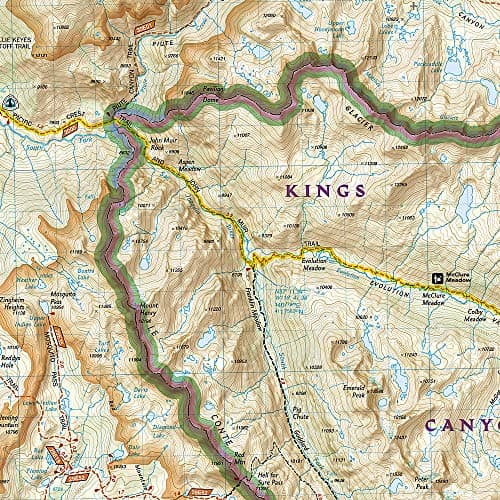 Mammoth Lakes, Mono Divide Map [Inyo and Sierra National Forests] (National Geographic Trails Illustrated Map, 809)