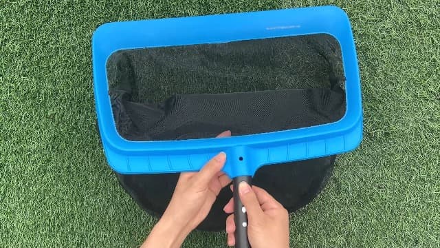 Pool Skimmer Net with Self-Repair Fine Nylon Mesh Bag, Pool Leaf Rake for Above Ground Pools & In-ground Pools, Pool Nets for Cleaning - Original Series(No Pole)