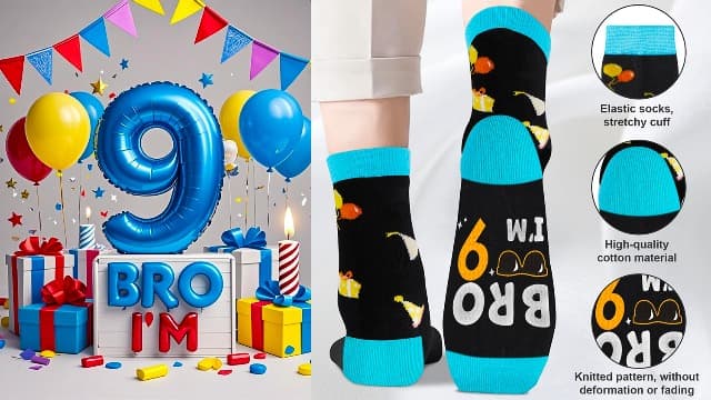 Juesly Birthday Gifts for Boys, 5-18 Years Old Sock for Boys, Presents for 5-18 Year Boy B0F1JJSZ76