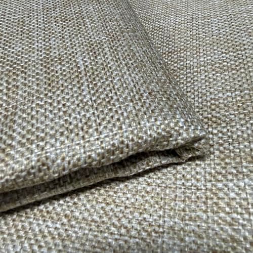 Upholstery Fabric for Chair Sofa Couch Repair, Faux Linen Needlework Fabric 2 Yards x 57 Inch