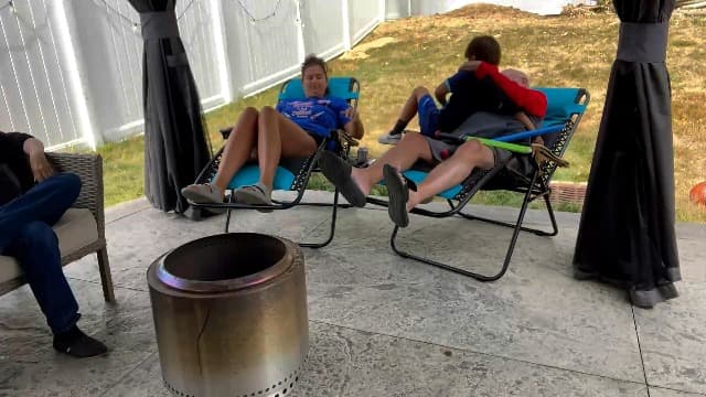 Sophia & William Oversized Zero Gravity Chair Set of 2 Padded, Folding Lounge Chair with Wide Armrest and Cup Holder, Support 400 LBS, Aqua Blue