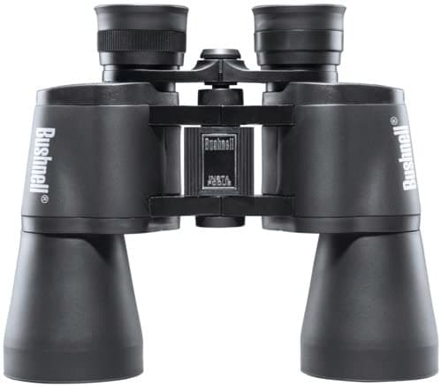 Bushnell Falcon 10x50 Wide-Angle Binoculars - Porro Prism, InstaFocus, BK7, Fold-Down Eyecups, Non-Slip Grip