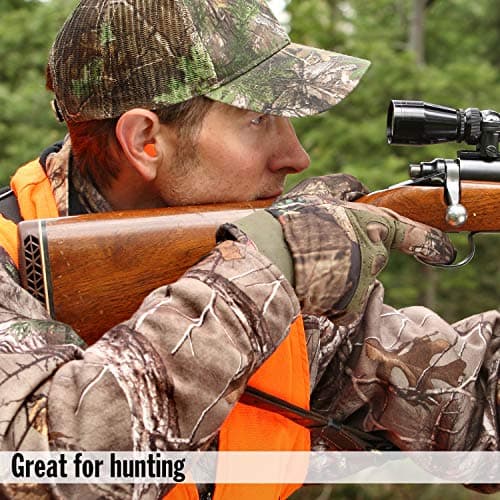 Mack's Maximum Protection Soft Foam Shooting Ear Plugs - 7 Pair Plus Travel Case, 33 dB Highest NRR – Comfortable Earplugs for Hunting, Tactical, Target, Skeet and Trap Shooting | Made in USA